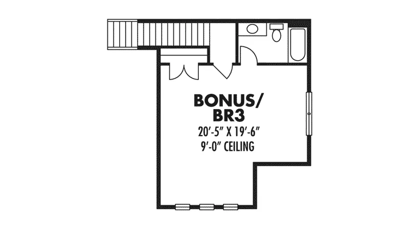 Mediterranean House Plan Bonus Room - Ramirez Mediterranean Home 116D-0047 - Shop House Plans and More