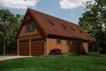 Building Plans Front of Home -  117D-6010 | House Plans and More