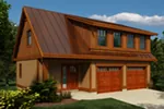 Building Plans Front of Home -  117D-7503 | House Plans and More