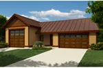 Building Plans Front of Home -  117D-7506 | House Plans and More