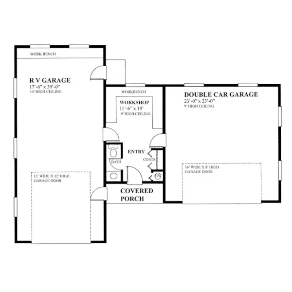 Building Plans Project Plan First Floor 117D-7507