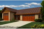 Building Plans Front of Home -  117D-7507 | House Plans and More