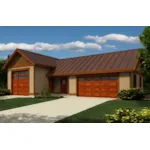 Building Plans Front of Home -  117D-7507 | House Plans and More