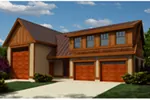 Building Plans Front of Home -  117D-7508 | House Plans and More