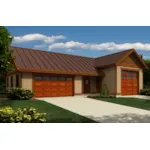 Building Plans Front of Home -  117D-7510 | House Plans and More