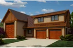 Building Plans Front of Home -  117D-7513 | House Plans and More
