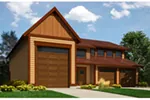 Building Plans Front of Home -  117D-7517 | House Plans and More