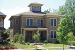 European House Plan Front of Home - Helmsdale Neoclassical Home 119D-0003 - Search House Plans and More