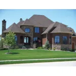 Country French House Plan Front of House 119S-0001