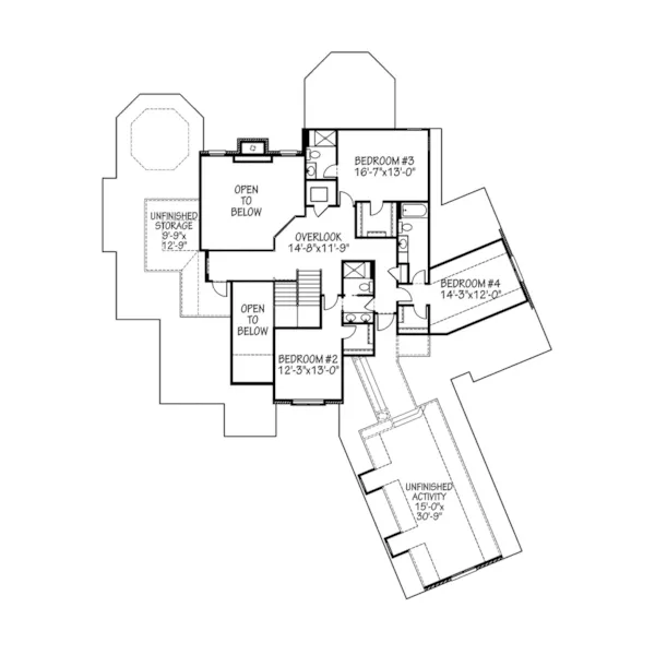 Luxury House Plan Second Floor - Theriot Manor European Home 119S-0002 - Shop House Plans and More