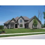 Luxury House Plan Front of House 119S-0012