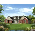 Country House Plan Front of House 121D-0002