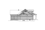 Southern House Plan Left Elevation - Kaitlyn Southern Home 121D-0003 - Search House Plans and More