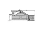 Vacation House Plan Right Elevation - Kaitlyn Southern Home 121D-0003 - Search House Plans and More