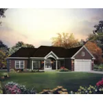 House Plan Front of Home 121D-0005