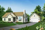 Country House Plan Front of House 121D-0007