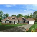 House Plan Front of Home 121D-0008