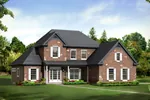 Traditional House Plan Front of Home - Alyson Traditional Home 121D-0009 - Search House Plans and More