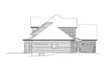 Craftsman House Plan Left Elevation - Alyson Traditional Home 121D-0009 - Search House Plans and More