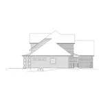 Traditional House Plan Left Elevation - Alyson Traditional Home 121D-0009 - Search House Plans and More