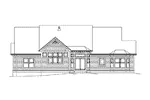 Modern Farmhouse Plan Rear Elevation - Abigail Traditional Ranch Home 121D-0011 - Search House Plans and More