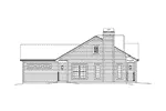 Cabin & Cottage House Plan Left Elevation - Angelina Rustic Ranch Home 121D-0012 - Search House Plans and More