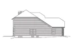 Country House Plan Left Elevation - Autumn Rustic Craftsman Home 121D-0014 - Search House Plans and More