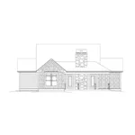 Cabin & Cottage House Plan Left Elevation - Paige Country Cottage Home 121D-0016 - Shop House Plans and More