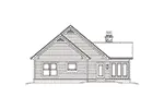 Cabin & Cottage House Plan Rear Elevation - Paige Country Cottage Home 121D-0016 - Shop House Plans and More