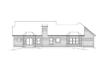 Country House Plan Rear Elevation - Hailey Country Ranch Home 121D-0020 - Search House Plans and More