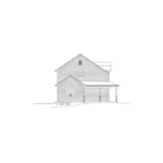 Neoclassical House Plan Left Elevation - Grace Country Home 121D-0022 - Search House Plans and More