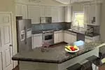 Country House Plan Kitchen Photo 01 - Zoey Shingle Style Ranch Home 121D-0023 - Shop House Plans and More