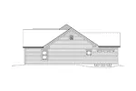 Ranch House Plan Right Elevation - Natalie Country Home 121D-0024 - Shop House Plans and More