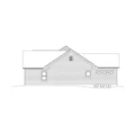 Ranch House Plan Right Elevation - Natalie Country Home 121D-0024 - Shop House Plans and More