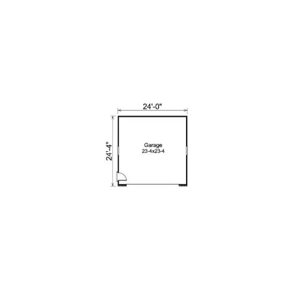 Luxury House Plan Garage Floor Plan - Rachel Country Home 121D-0026 - Shop House Plans and More