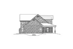 Southern House Plan Left Elevation - Rachel Country Home 121D-0026 - Shop House Plans and More