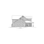 Luxury House Plan Left Elevation - Rachel Country Home 121D-0026 - Shop House Plans and More