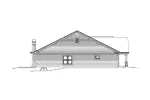 Craftsman House Plan Left Elevation - Sophia New England Style Home 121D-0027 - Shop House Plans and More