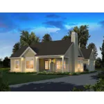 House Plan Front of Home 121D-0031