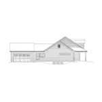 Acadian House Plan Left Elevation - Sarah Country Ranch Home 121D-0032 - Shop House Plans and More