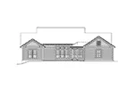 Ranch House Plan Rear Elevation - Sarah Country Ranch Home 121D-0032 - Shop House Plans and More