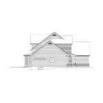 Cape Cod & New England House Plan Left Elevation - Lauren Traditional Home 121D-0037 - Shop House Plans and More