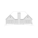 Country House Plan Rear Elevation - Buckley Shingle Ranch Home 121D-0045 - Search House Plans and More