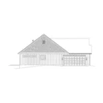 Ranch House Plan Left Elevation - Ellice Country Ranch Home 121D-0046 - Search House Plans and More