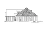 Craftsman House Plan Right Elevation - Ellice Country Ranch Home 121D-0046 - Search House Plans and More