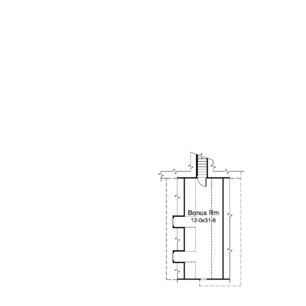 Traditional House Plan Second Floor - Georgiana Shingle Country Home 121D-0047 - Search House Plans and More