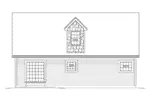 Cape Cod & New England House Plan Rear Elevation - Lily Country Craftsman Home 121D-0050 - Shop House Plans and More