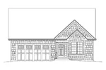 Country House Plan Front Elevation - Isabelle Narrow Ranch Home 121D-0052 - Search House Plans and More