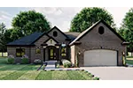 Rustic House Plan Front of House 123D-0014