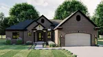 European House Plan Front of House 123D-0014